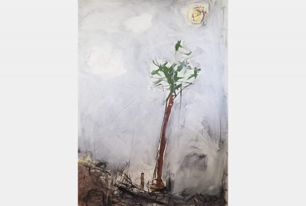 El árbol 130 x 98 cm Acrílico